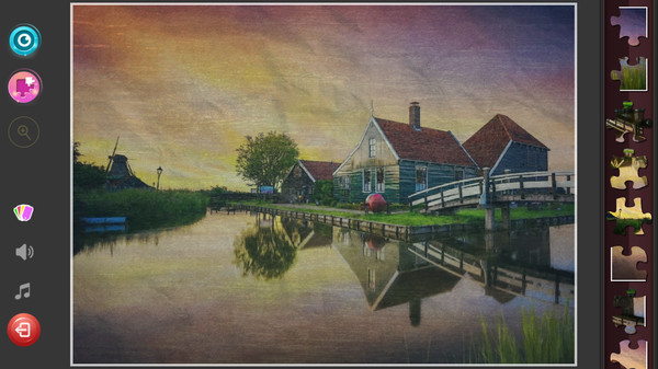 Screenshot z Classic Jigsaw Puzzles