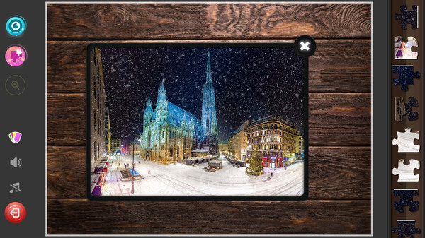 Screenshot z Classic Jigsaw Puzzles