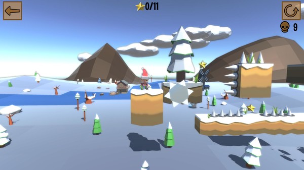 Screenshot z Santa in search of toys