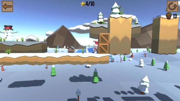 Screenshot z Santa in search of toys