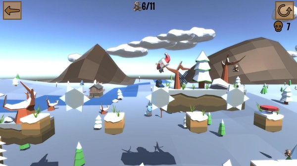 Screenshot z Santa in search of toys