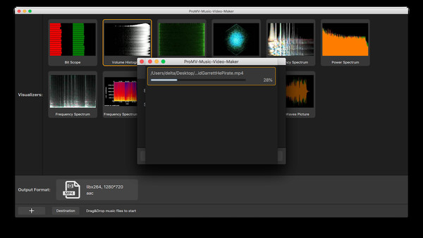 Screenshot z ProMV-Music-Video-Maker Screenshot z ProMV-Music-Video-Maker
