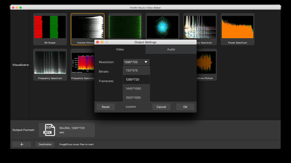 Screenshot z ProMV-Music-Video-Maker Screenshot z ProMV-Music-Video-Maker
