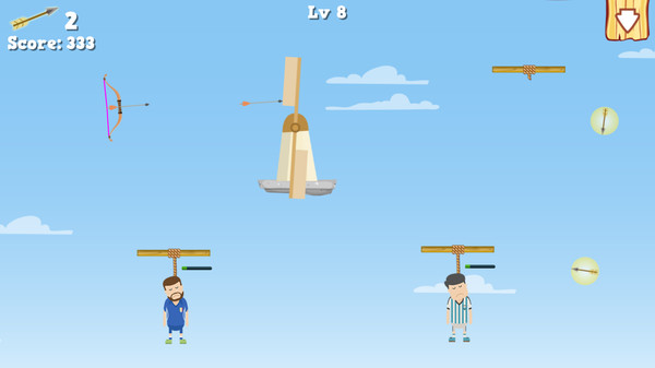 Screenshot z Crazy Archery Screenshot z Crazy Archery