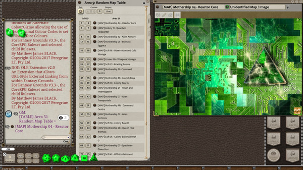 Fantasy Grounds - Meanders Map Pack: Area 51 (Map Pack)