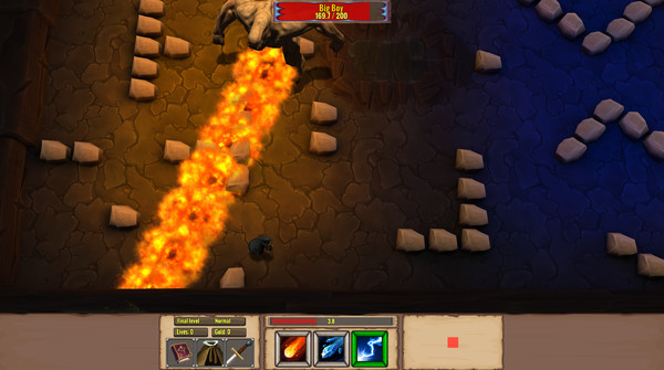 Screenshot z Keepers Dungeon