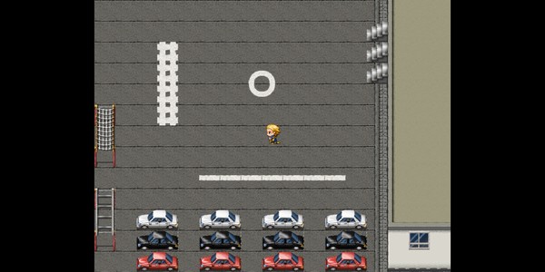 Screenshot z Saving Simon