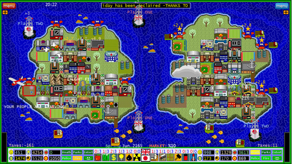 Screenshot z Rival Nation Wars