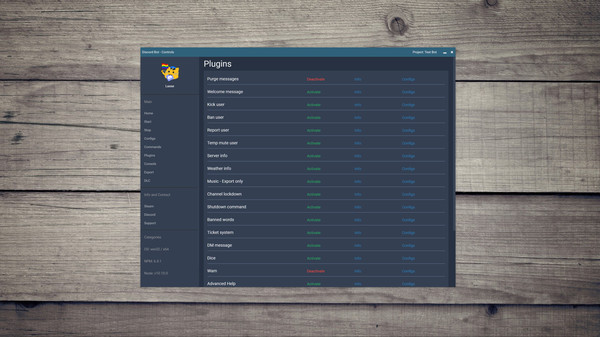 Discord Bot - Controls screenshot 4