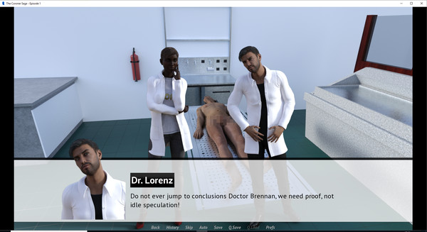 Screenshot z The Coroner Saga