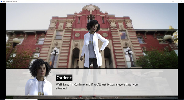 Screenshot z The Coroner Saga