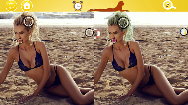 Screenshot z Spot Girls Difference Screenshot z Spot Girls Difference