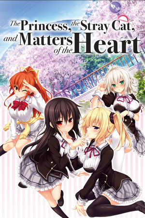 Cover art of The Princess, the Stray Cat, and Matters of the Heart
