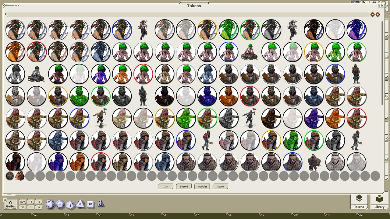 Fantasy Grounds - Moderns, Volume 8 (Token Pack) screenshot 2