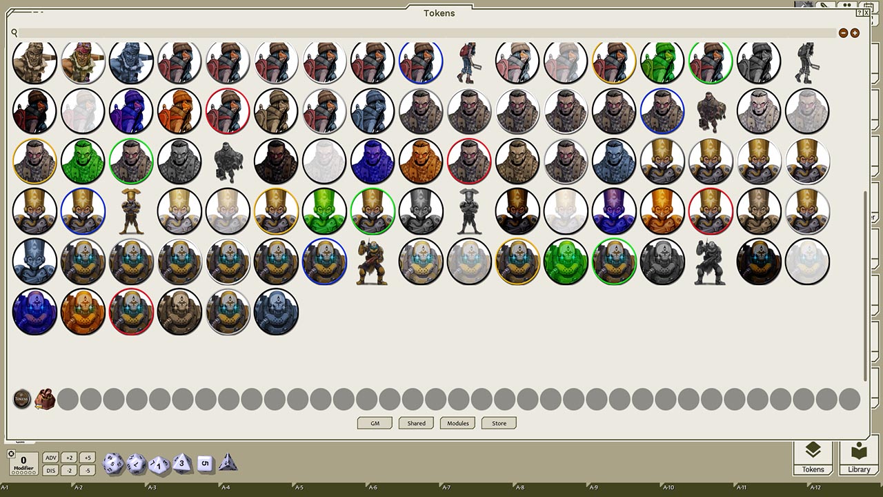 Fantasy Grounds - Moderns, Volume 8 (Token Pack) screenshot 3