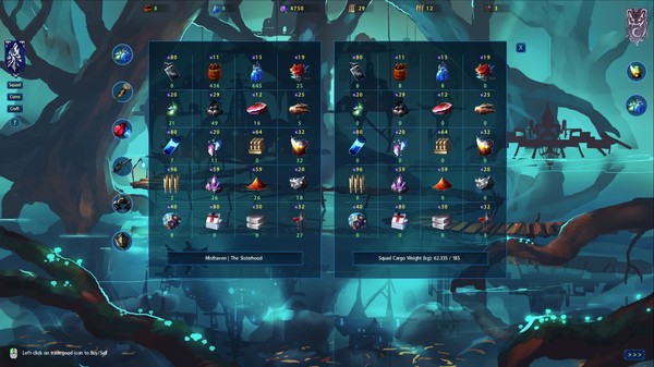 Screenshot z Nomads of the Fallen Star