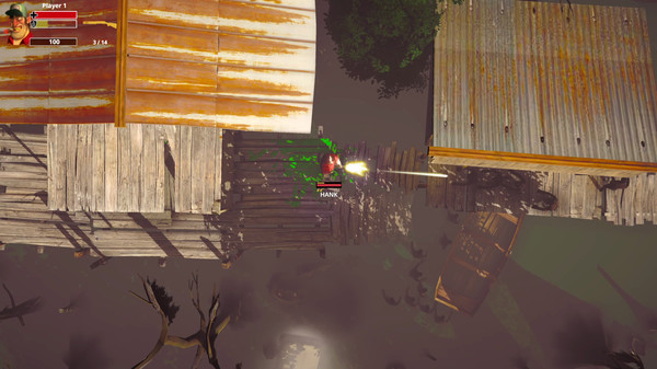 Screenshot z Whiskey & Zombies