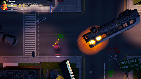 Screenshot z Whiskey & Zombies