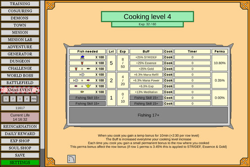 Screenshot z Wizard And Minion Idle