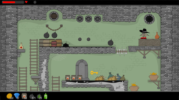 Screenshot z Dungeon Cleaning Express