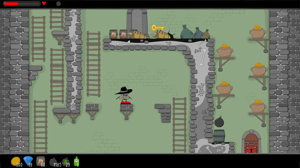 Screenshot z Dungeon Cleaning Express