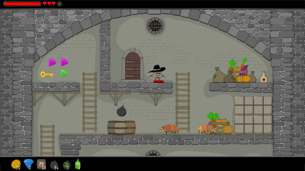 Screenshot z Dungeon Cleaning Express