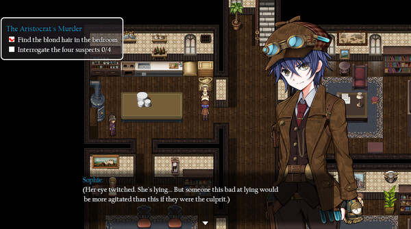Detective Girl of the Steam City screenshot