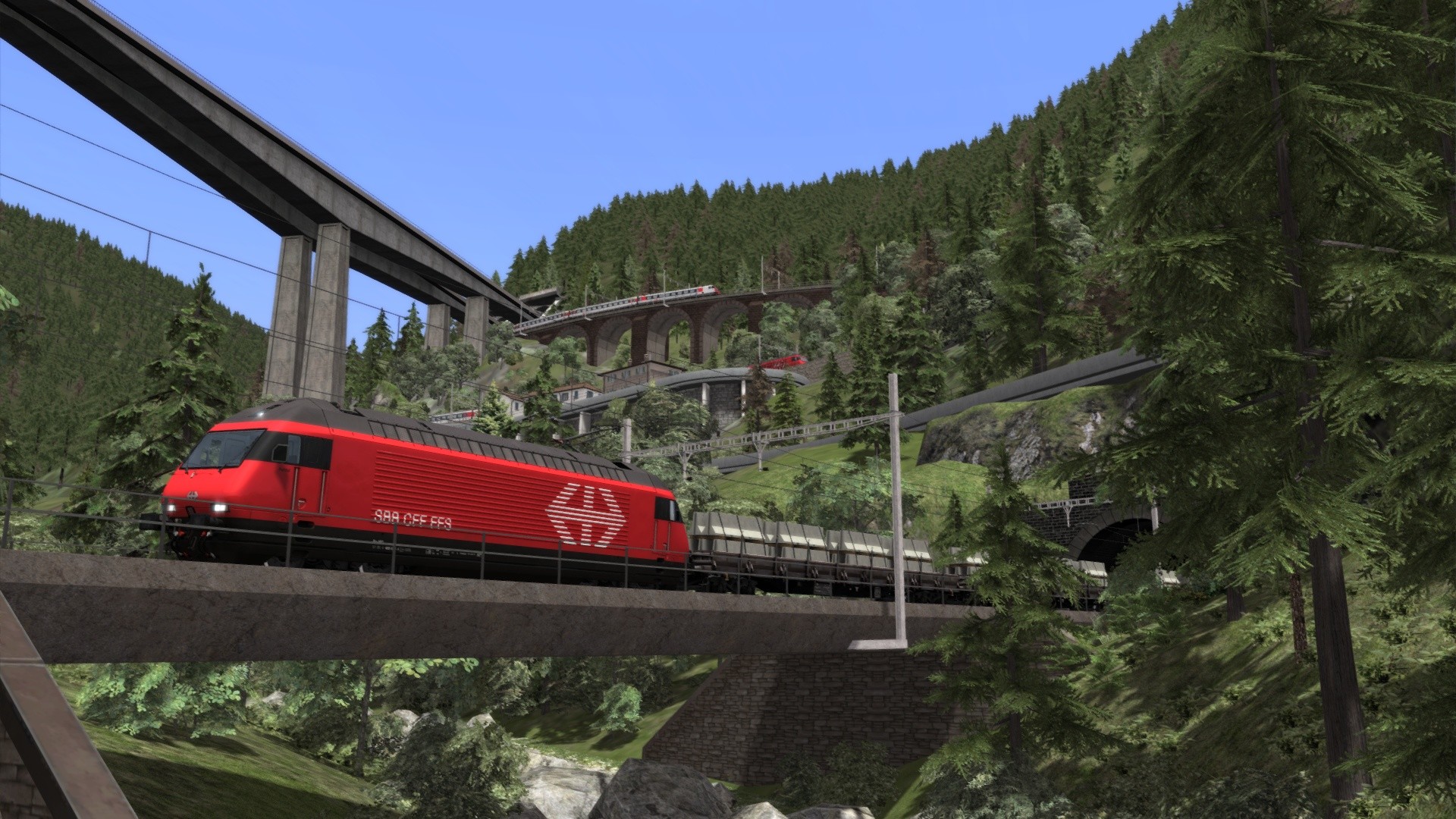 Train Simulator: Gotthardbahn Alpine Classic: Erstfeld – Bellinzona Route Add-On Featured Screenshot #1