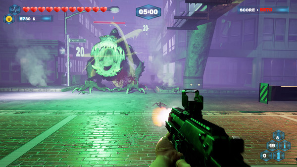 Screenshot z Waves Of Death VR