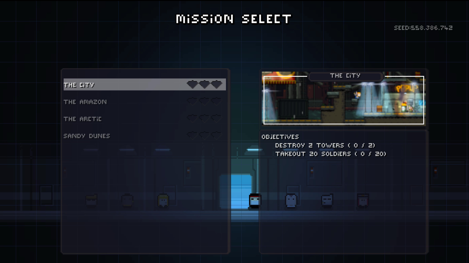 Gunslugs: Rogue Tactics 截图