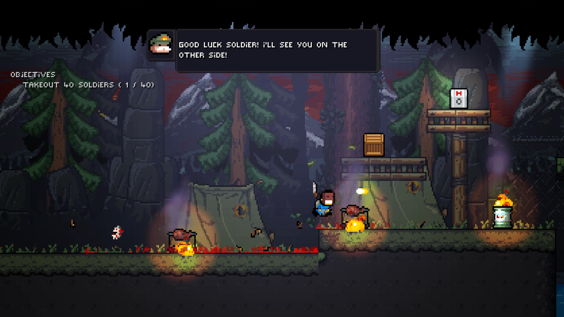 Gunslugs: Rogue Tactics 截图