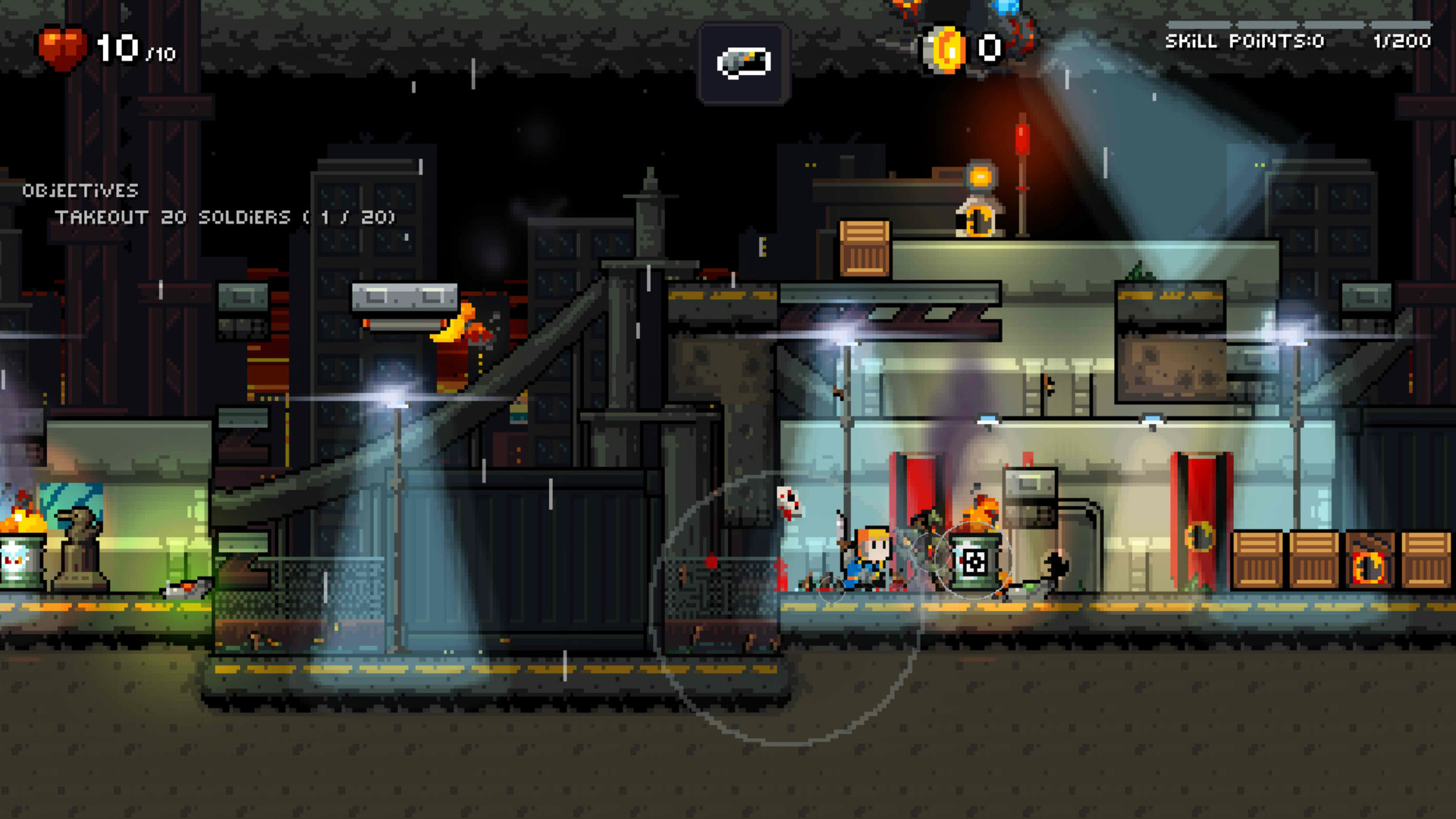 Gunslugs : Rogue Tacticsのスクリーンショット 1