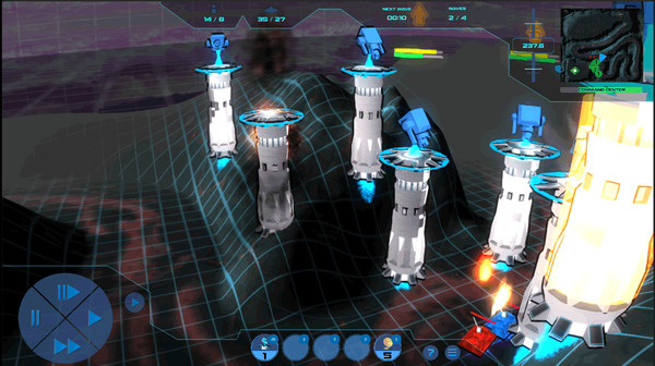 Screenshot z Galactic Tower Defense