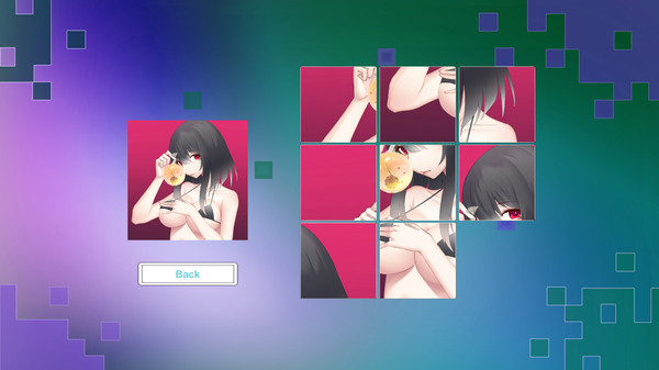 Screenshot z Happy Anime Puzzle