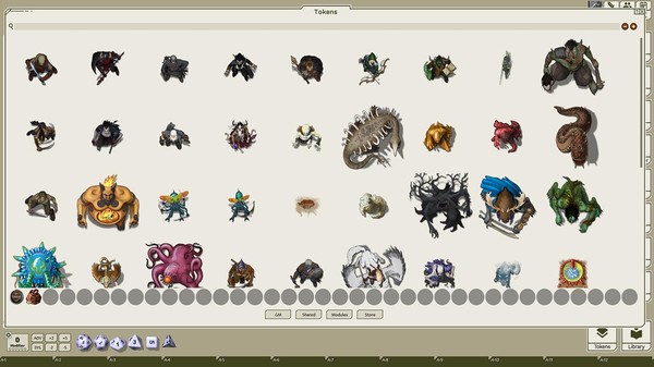 Fantasy Grounds - Devin Night Token Pack: Tome of Beasts 8: Sandman - Zmey +Appendix NPC's (Token Pack)