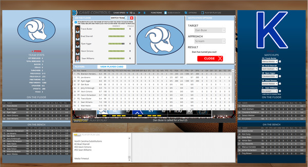 Draft Day Sports: College Basketball 2019 screenshot 3