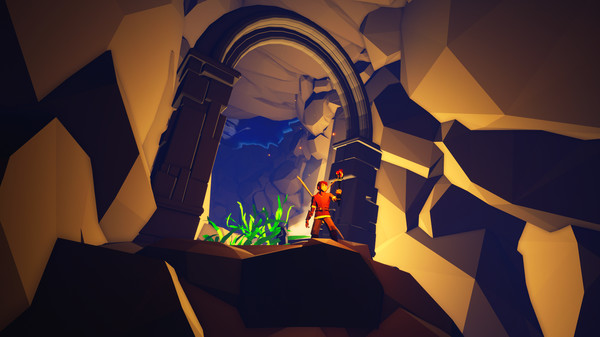 Screenshot z Aron's Adventure