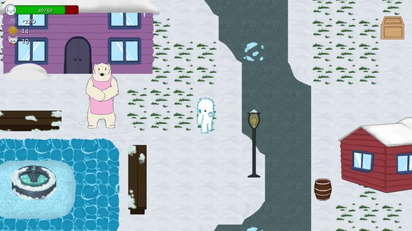 Screenshot z Bob and Kuura: Lost in Snowglobe