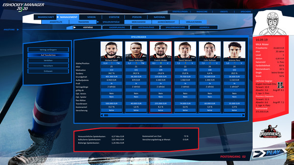 HOCKEY MANAGER 20|20 Screenshot 4