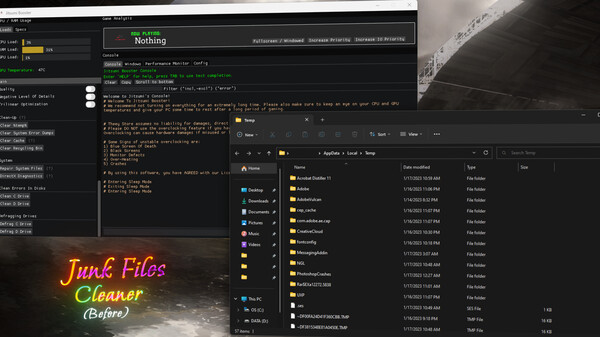 Screenshot z Jitsumi's Game Booster