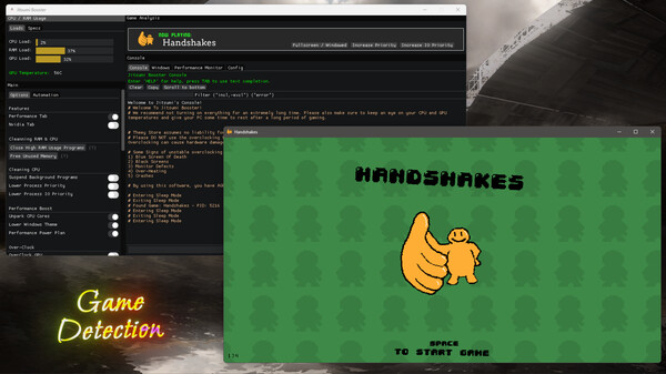 Screenshot z Jitsumi's Game Booster