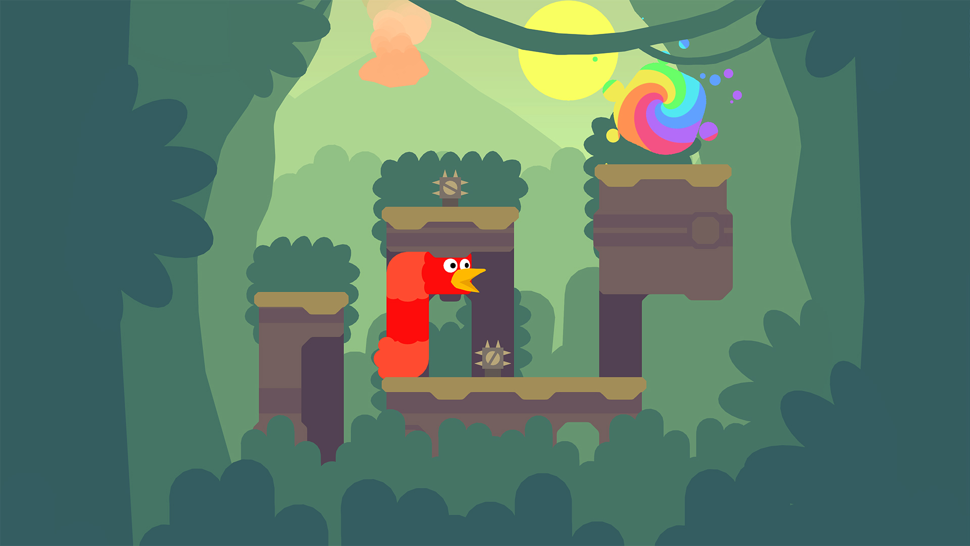 #9. Snakebird Primer (Steam) 由: Noumenon Games