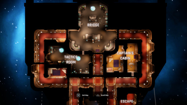Screenshot z Starship Saboteur Prototype