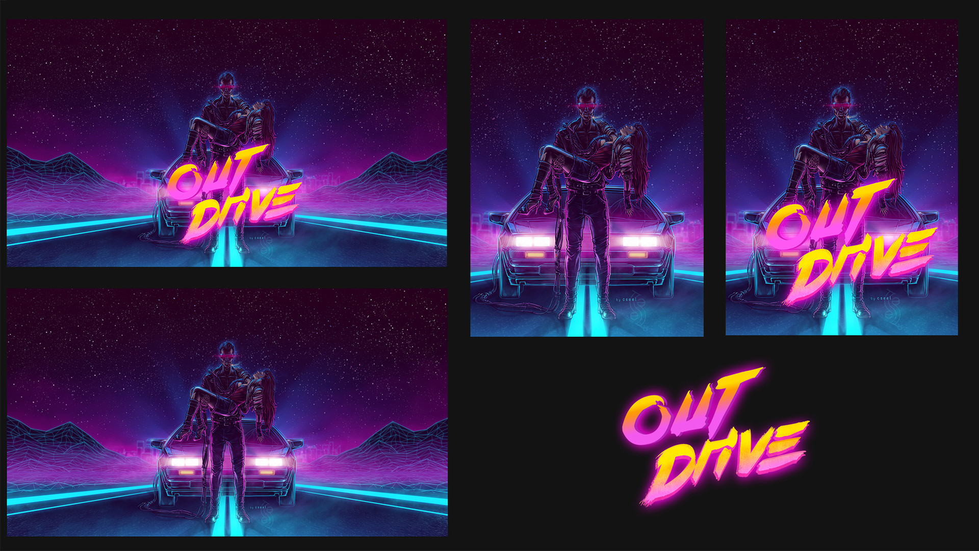 OutDrive ART - Wallpaper and poster 5K Featured Screenshot #1