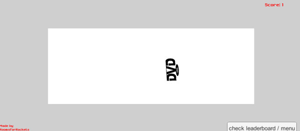 Screenshot z Bouncing DVD : The Game