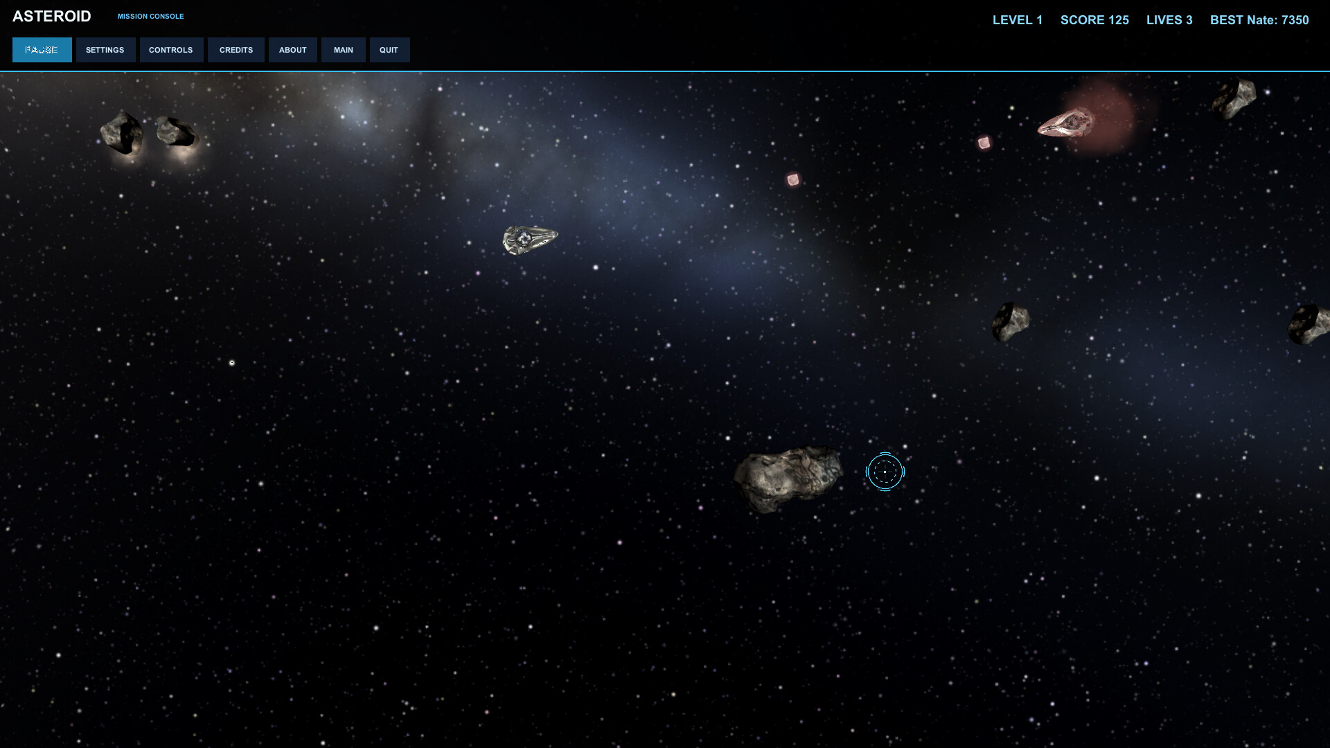 Asteroid Navigation screenshot #4