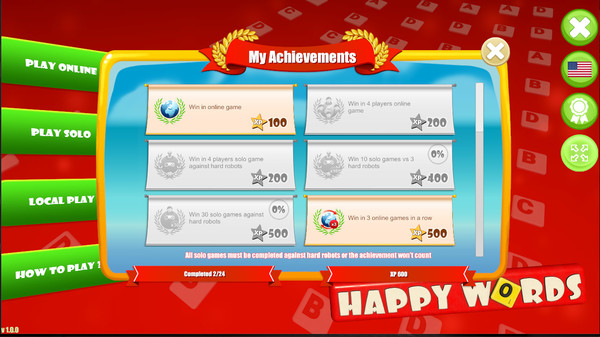 Screenshot z Happy Words