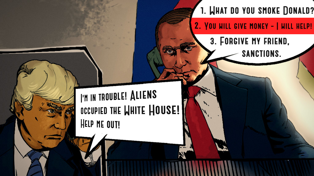 Путин против Инопланетян 2: На Закате Справедливости (Linehot Putin: All Stars) Featured Screenshot #1