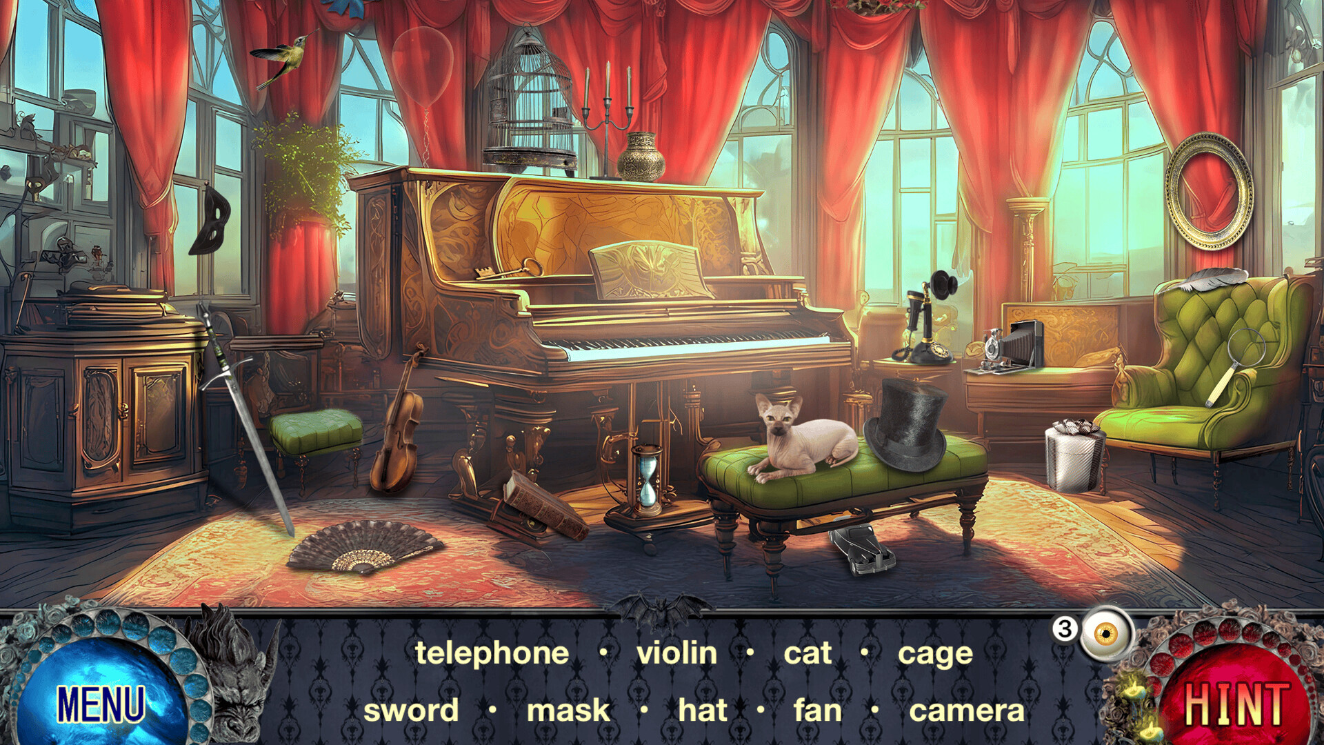 #3. Vampire & Monsters: Mystery Hidden Object Games - Puzzle (Steam) بواسطة: Crisp App Studio