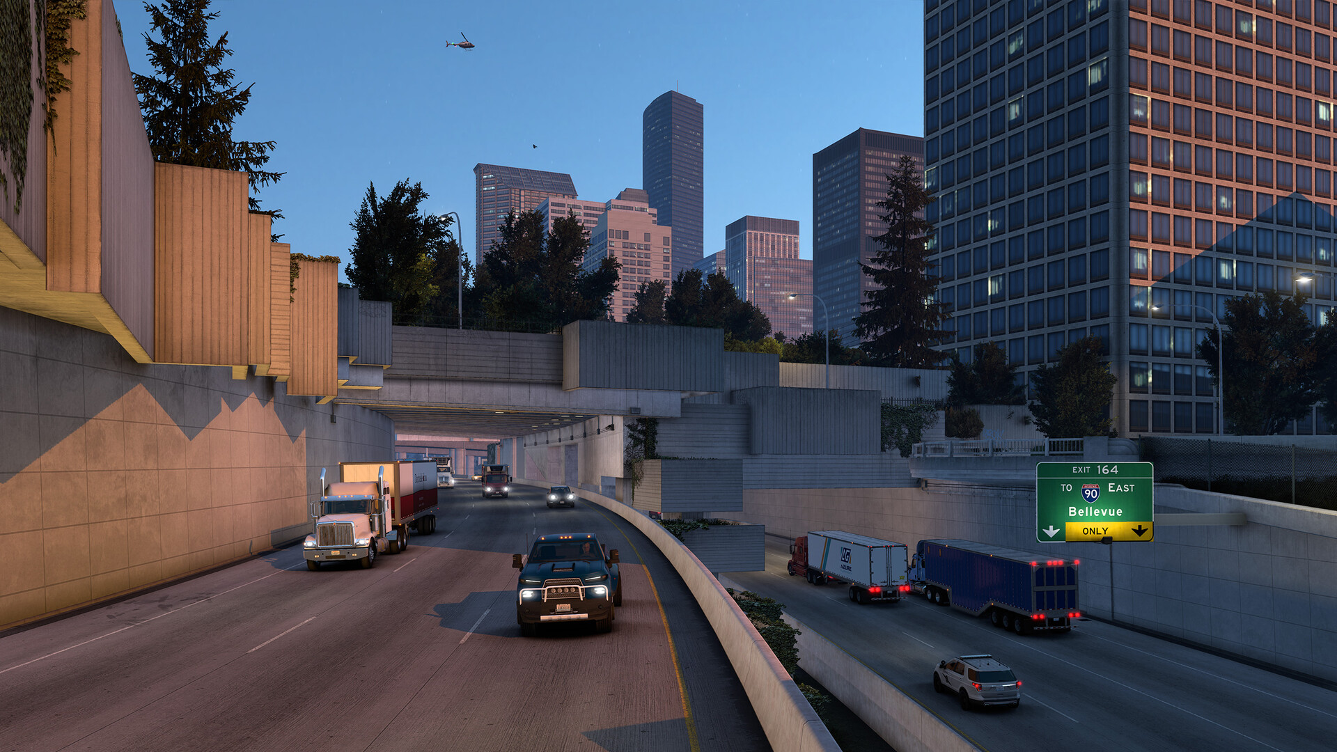 American Truck Simulator - Washington gameplay screenshot 1